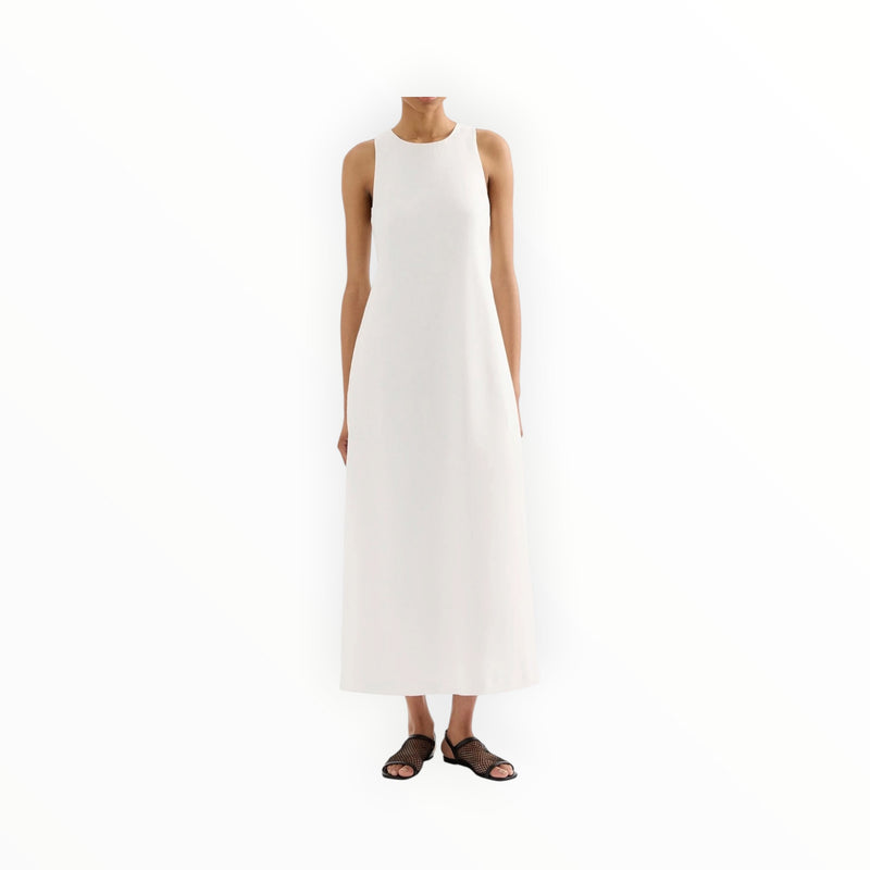 Nude Lucy Thilda Linen Maxi Dress - Cream
