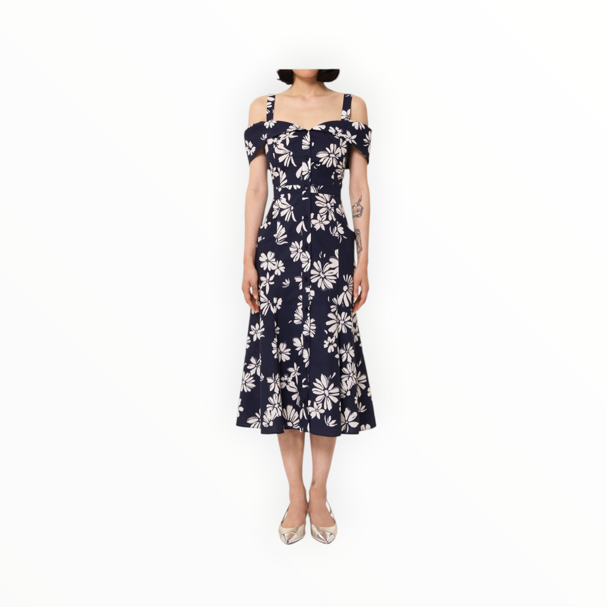 Tara Jarmon Raquelita Dress - Midnight Blue