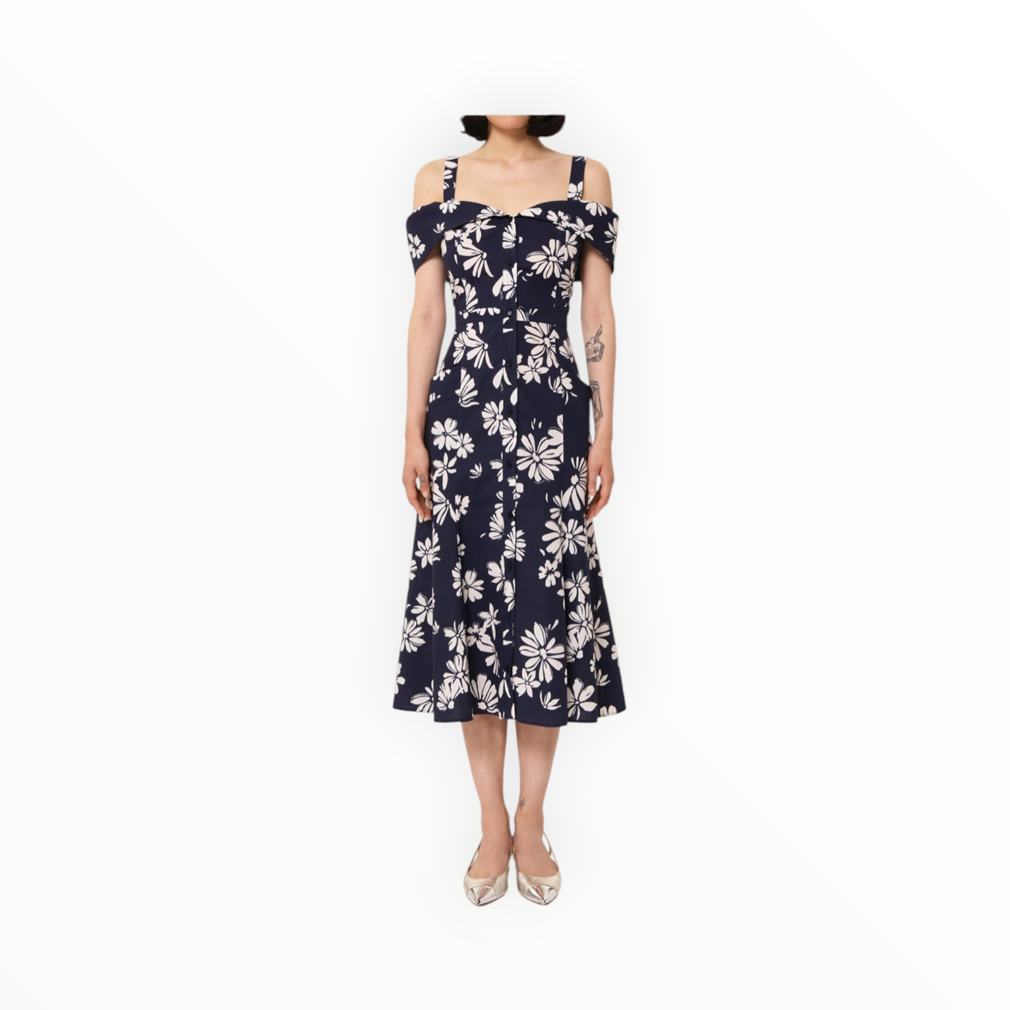 Tara Jarmon Raquelita Dress - Midnight Blue