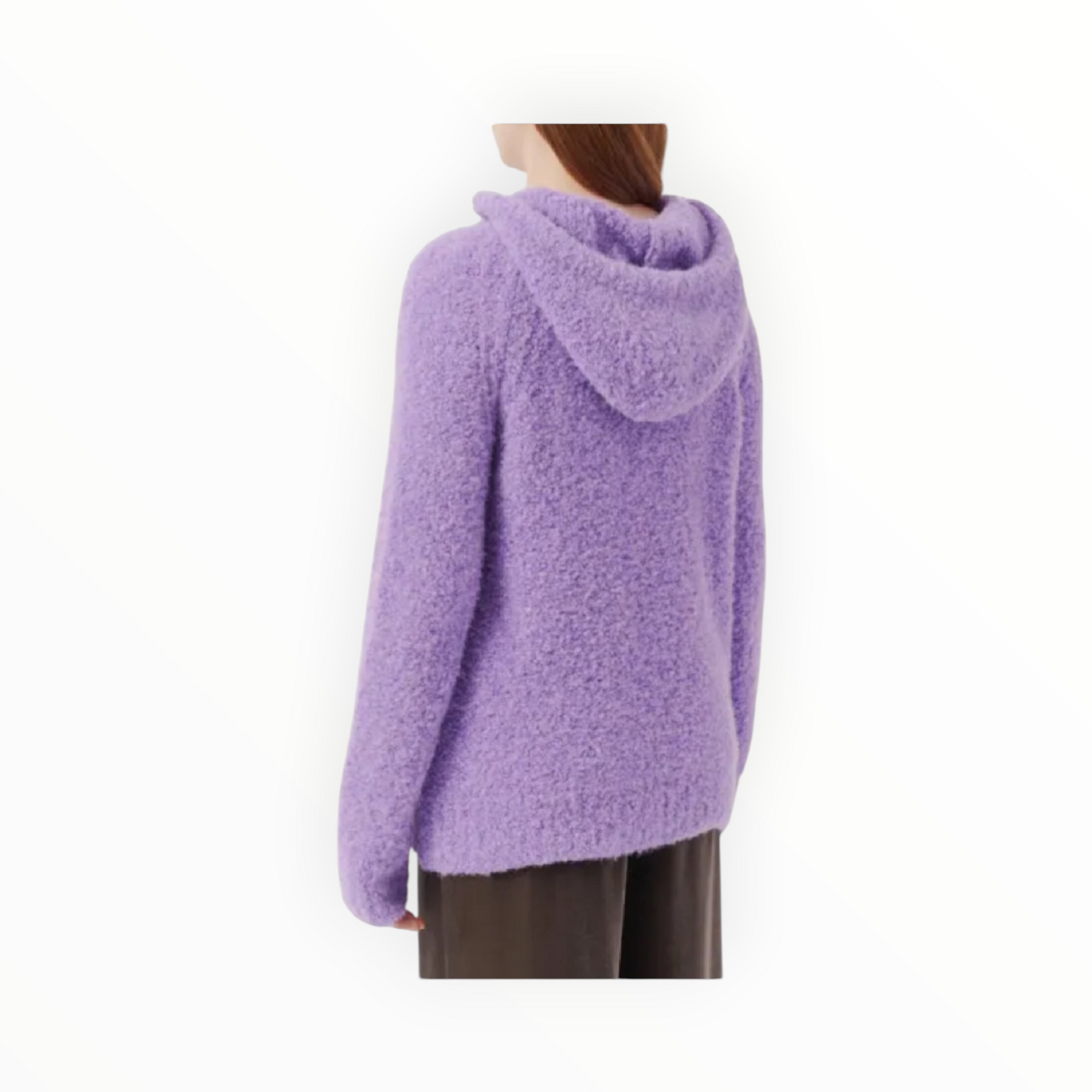 ATM Wool Alpaca-Blend Hoodie - French Violet