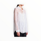 Apiece Apart Alva Button Up Blouse - Cream