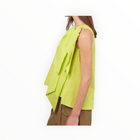 Psophía Cotton Bow Top - Lemon