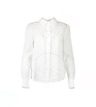 Le Superbe Corrines Ex BF Shirt - Pure White