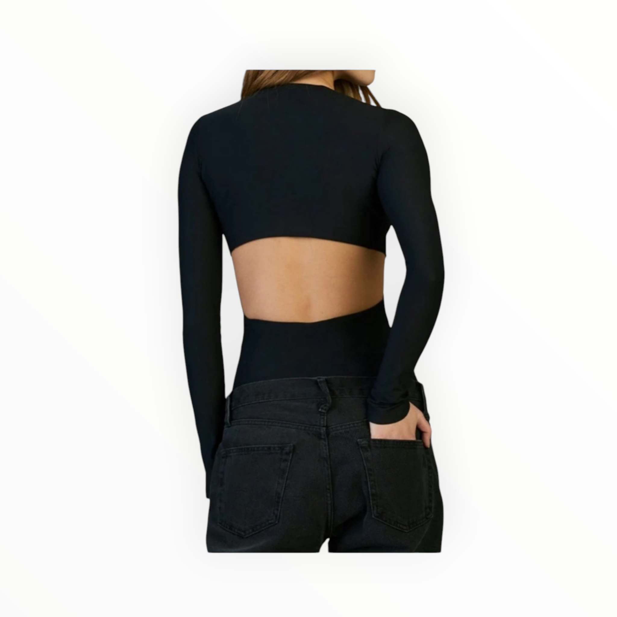 ALIX Lance Thong Bodysuit - Black