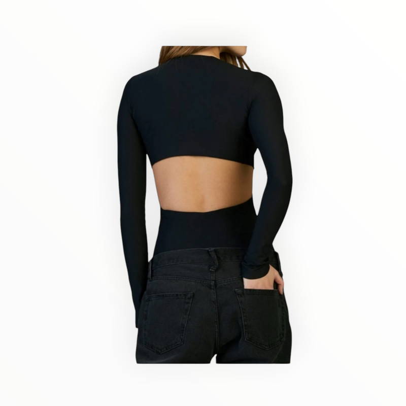 ALIX Lance Thong Bodysuit - Black