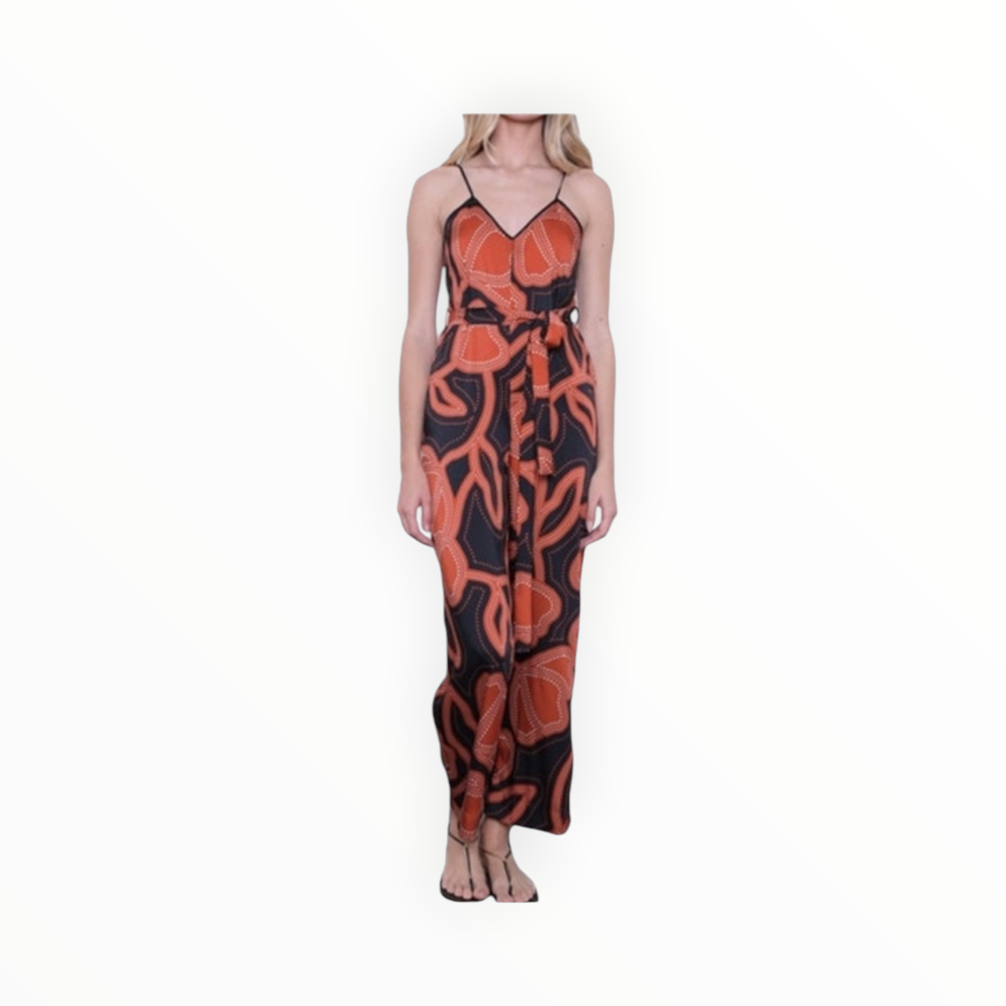 Karina Grimaldi Amara Print Jumpsuit