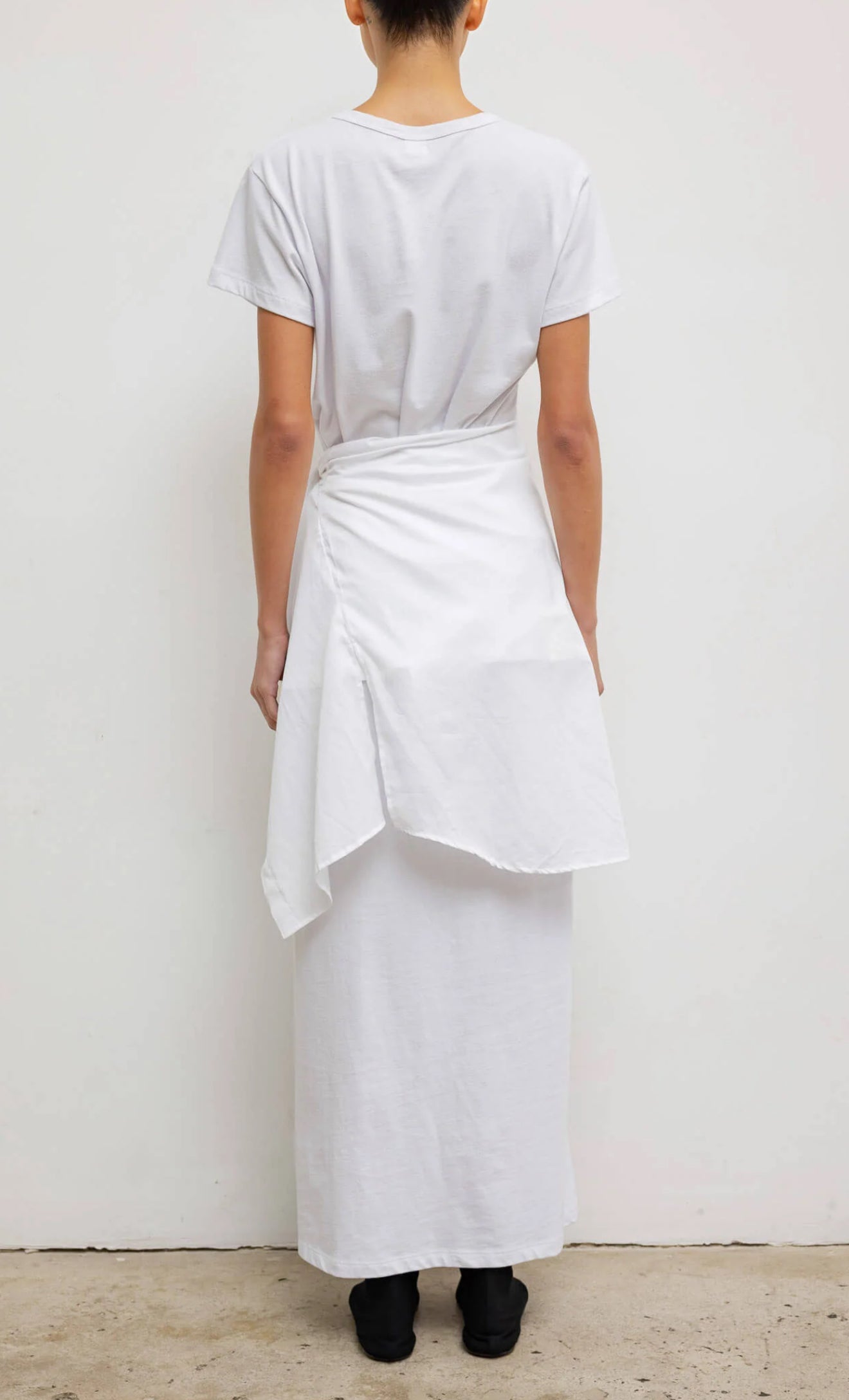 LESET Margo Maxi Dress - White