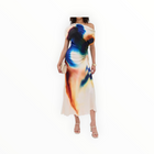 A.L.C. Penny Dress - Lapis Multi