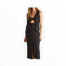 Black Iris Bobbie Vest - Black