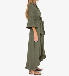 JBQ Lona Dress - Olive