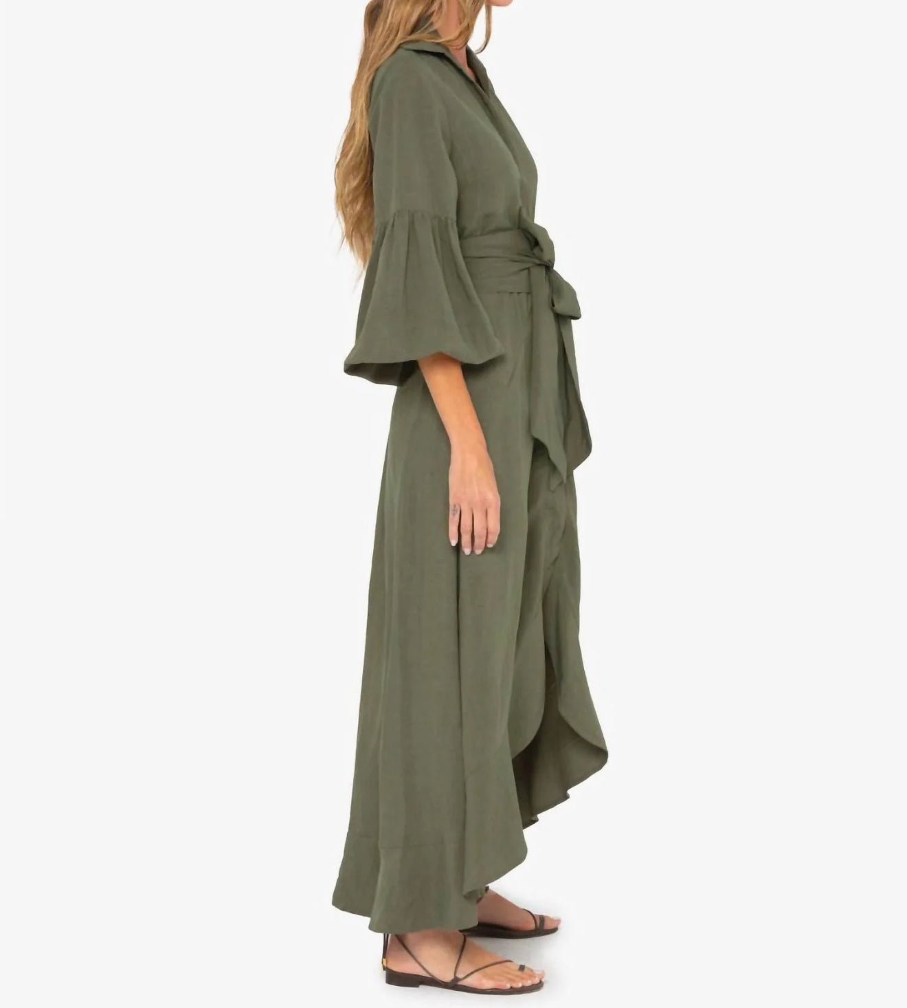 JBQ Lona Dress - Olive