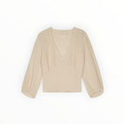 Nation Ltd Maribeth Blouse- Tapioca