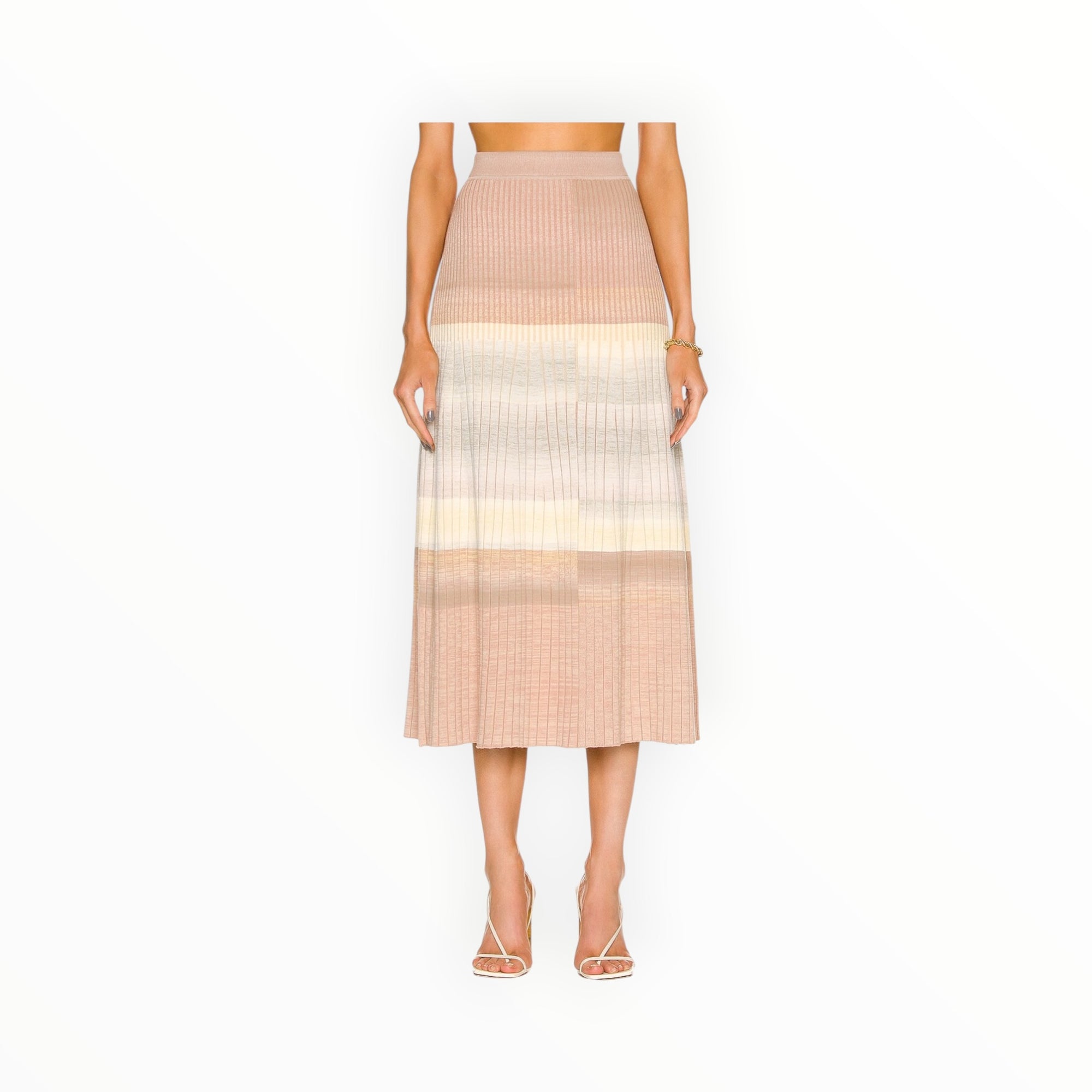 Jonathan Simkhai Nayeli Skirt - Dusk Space Dye