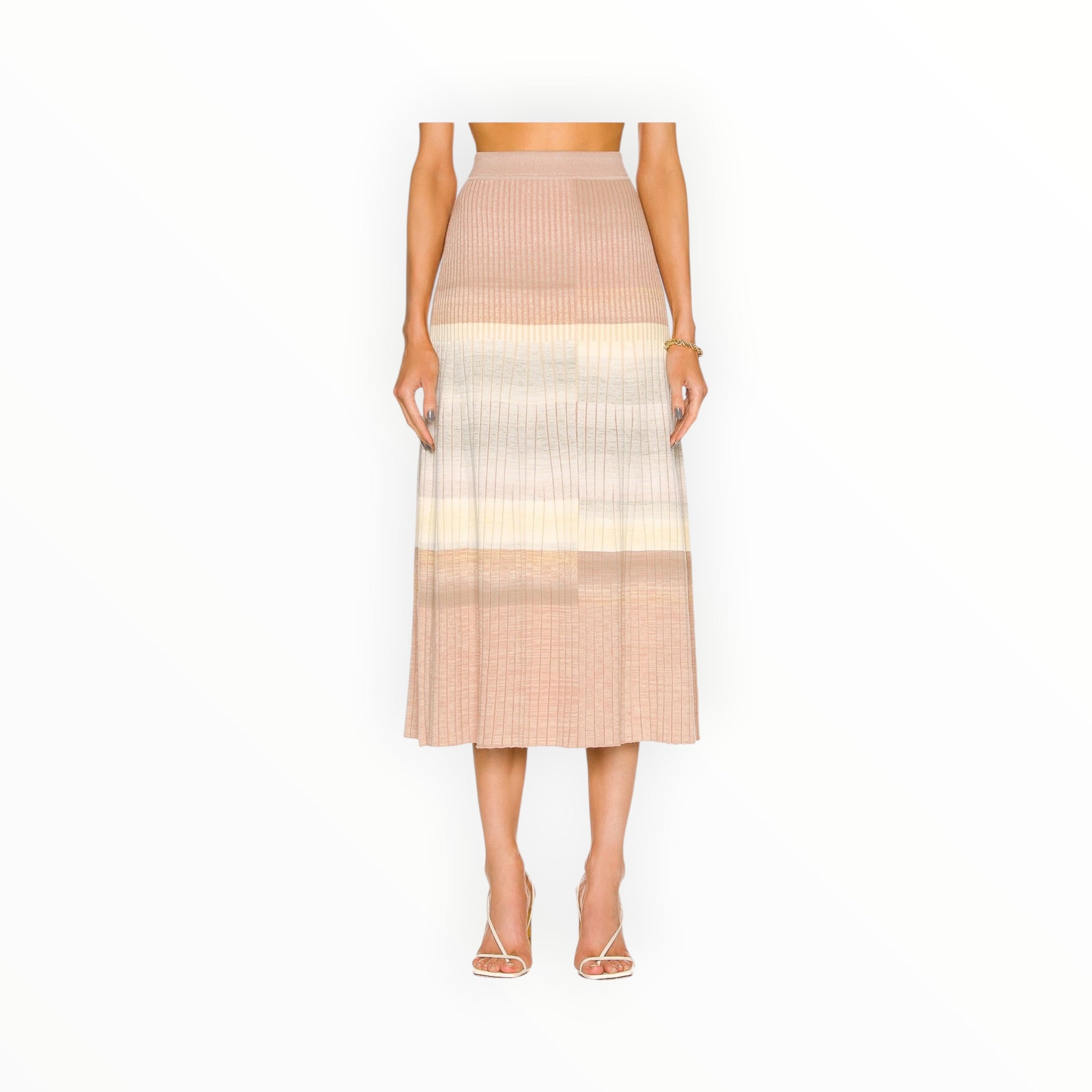 Jonathan Simkhai Nayeli Skirt - Dusk Space Dye