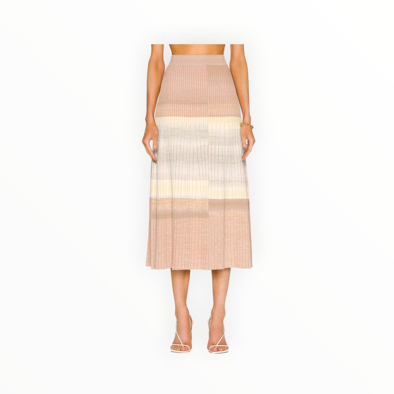 Jonathan Simkhai Nayeli Skirt - Dusk Space Dye