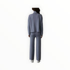 CRESCENT Sage Pop Sweater Set - Ice Blue