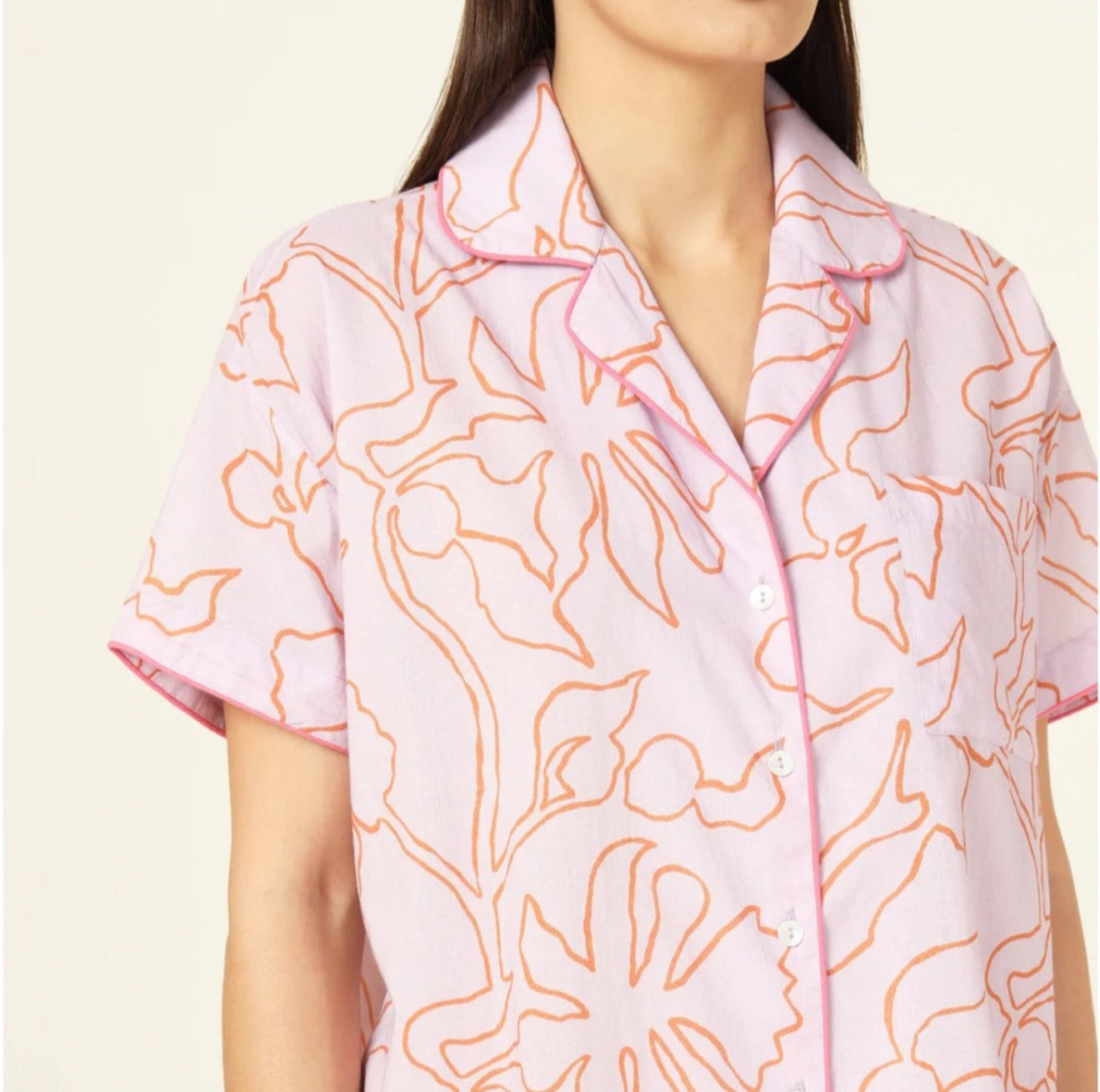 Omika PJ Short Set - Uma Foxglove