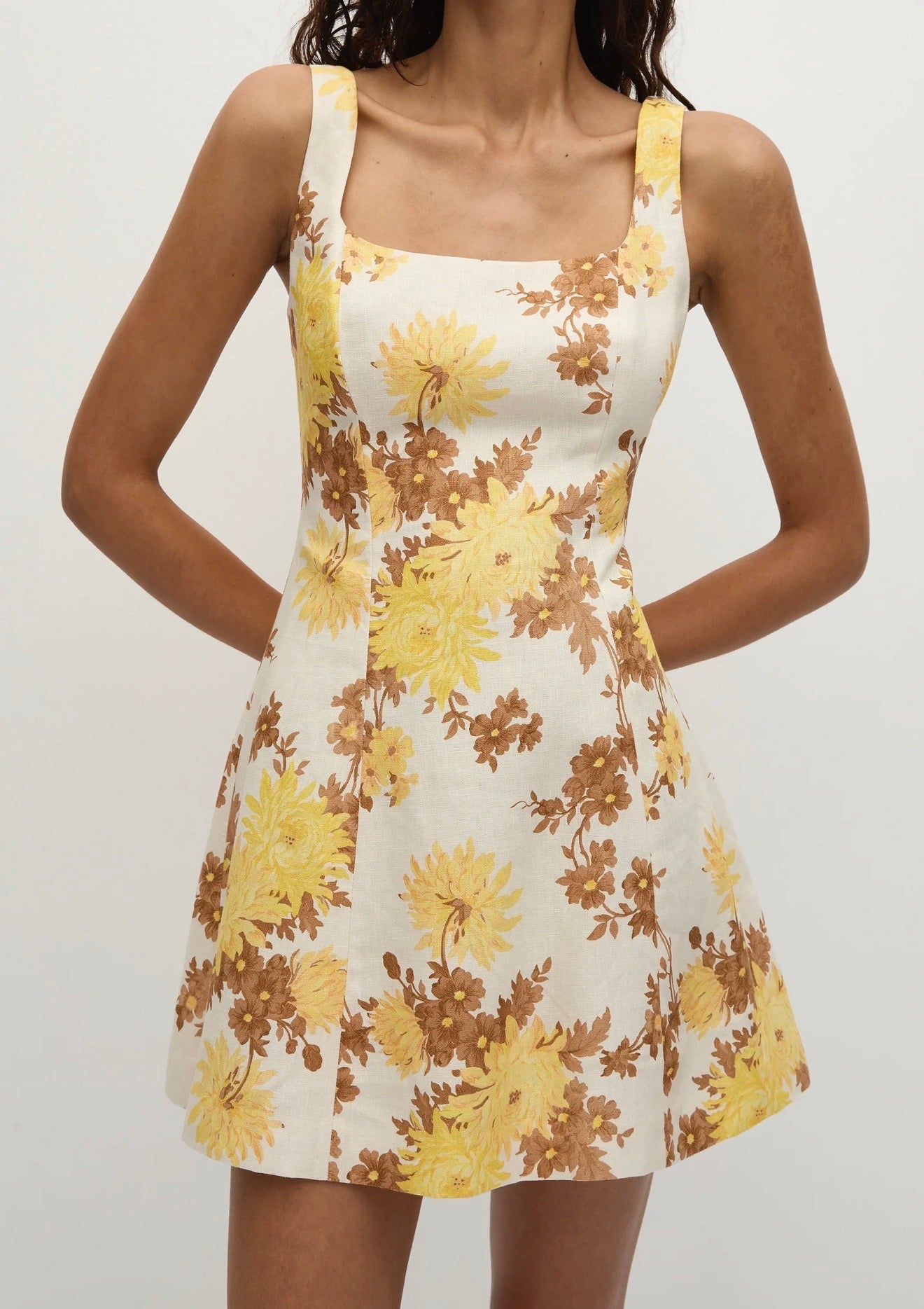 Faithful the Brand Felice Mini Dress - Midsummer Floral