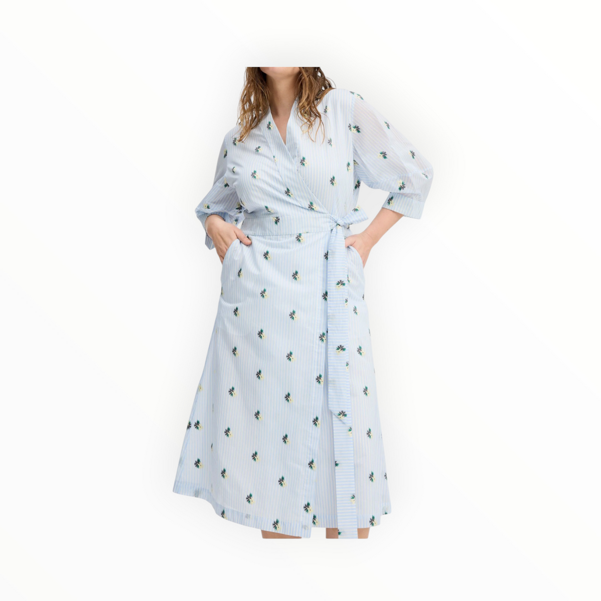 Munthe Pum Dress - Light Blue