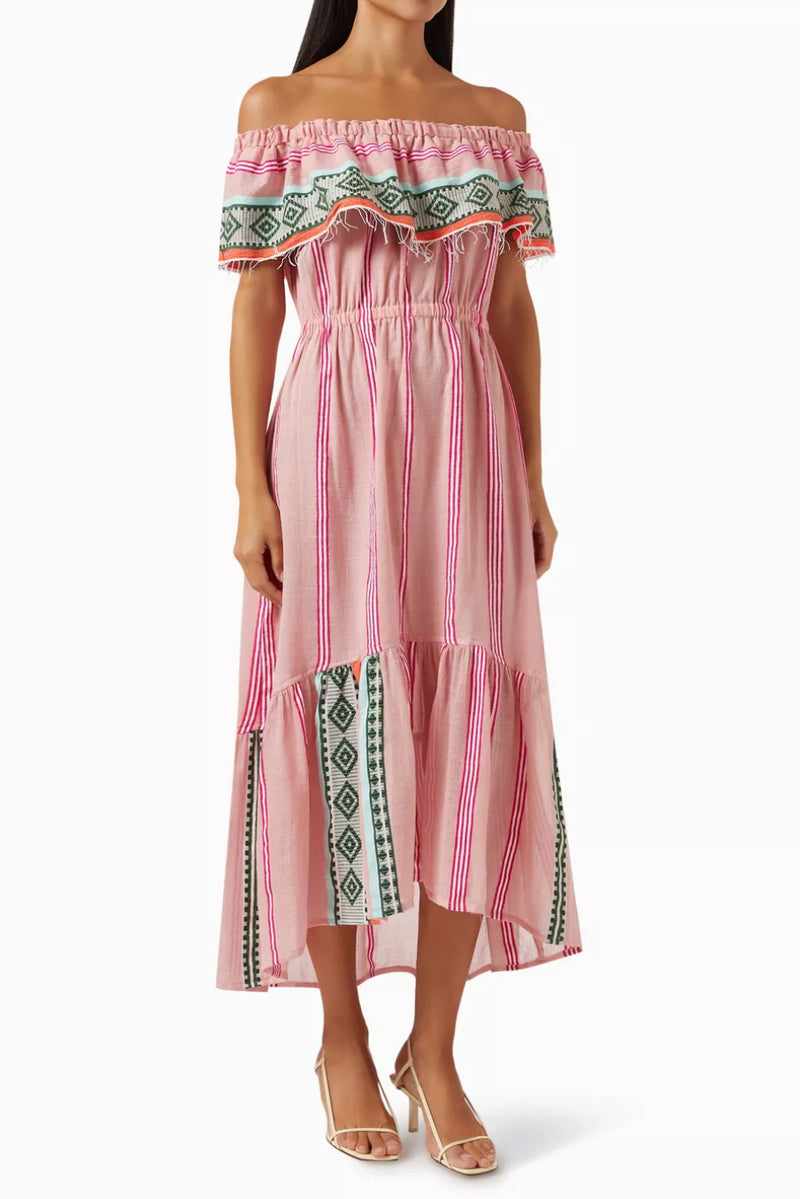 lemlem Rosa Beach Dress - Multi Petal