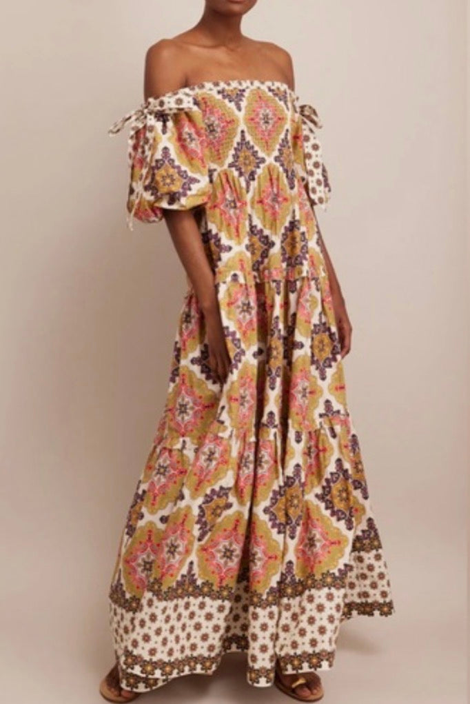 Cara Cara Tatiana Maxi Dress - Multi