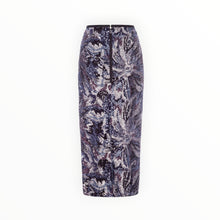 Le Superbe Midnight Abstract Floral Skirt