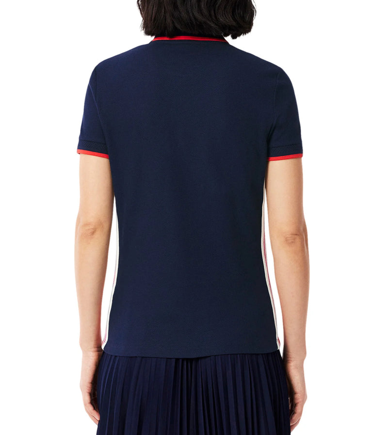 Lacoste Slim Fit Made In France Polo - Navy