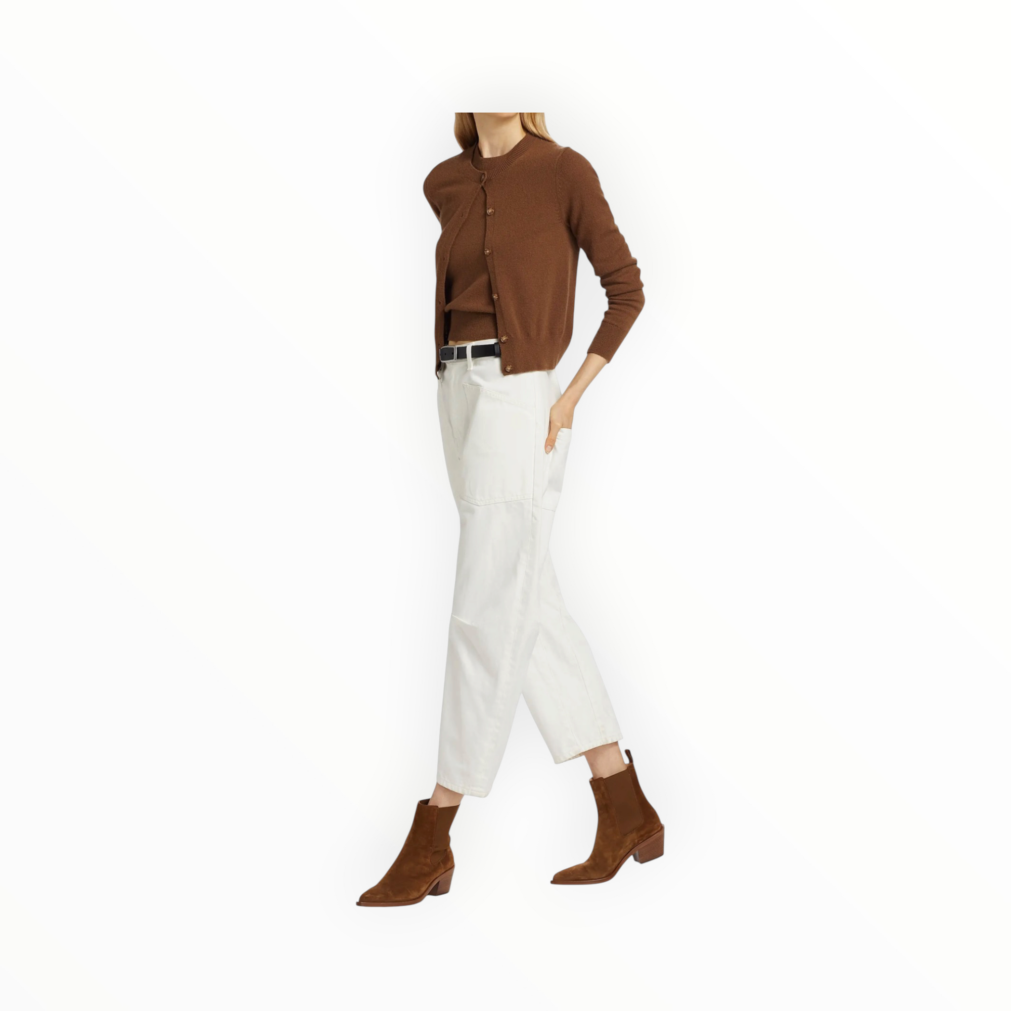 Nili Lotan March Cardigan- Coffee