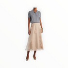 Dorothee Schumacher Sheer Volumes Skirt - Tan
