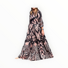 Connor & Blake Joy Dress - Crazy Zebra Pink
