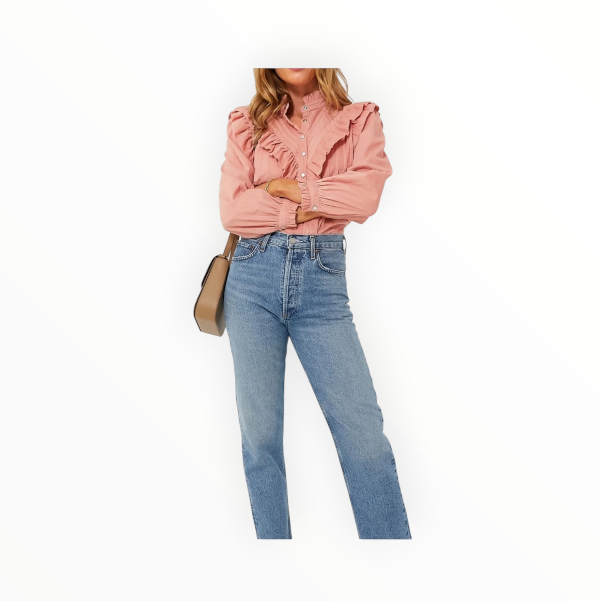Love the Label Arlo Top - Dusty Pink