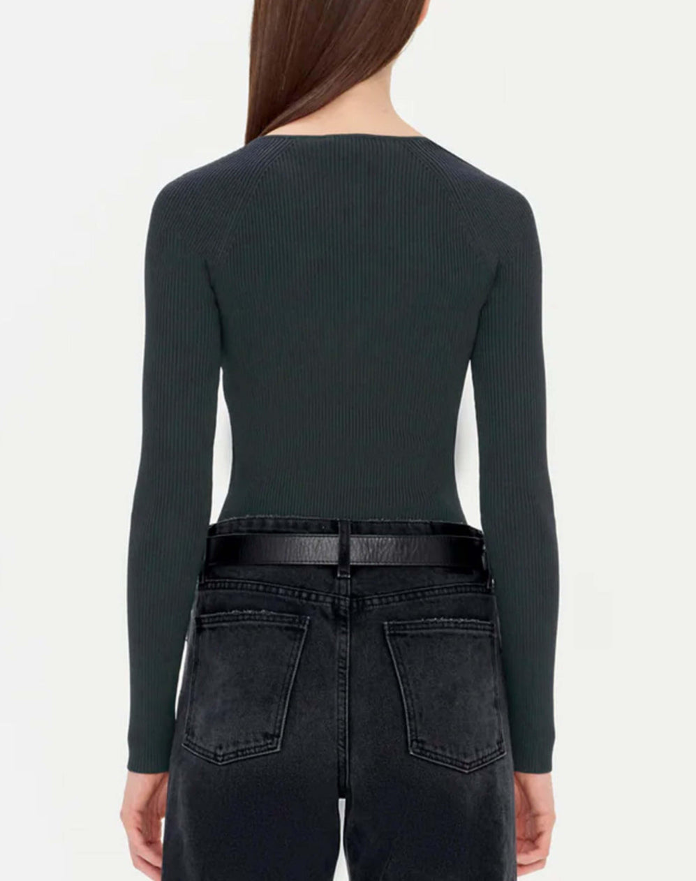 SIMKHAI Giuliana Sweetheart Top - Emerald