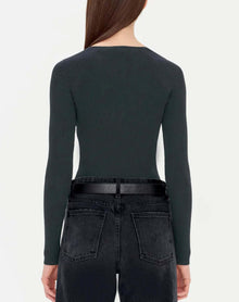 SIMKHAI Giuliana Sweetheart Top - Emerald
