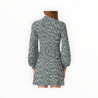 Shoshanna Molly Space Dye Dress - Sage Multi