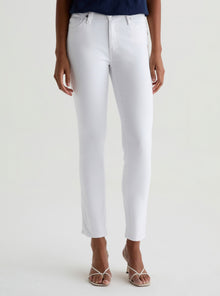 AG Jeans Prima Ankle Cigarette Leg - White