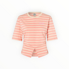 Baum und Pferdgarten Juma T-Shirt - Peach Stripe