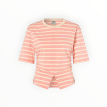 Baum und Pferdgarten Juma T-Shirt - Peach Stripe