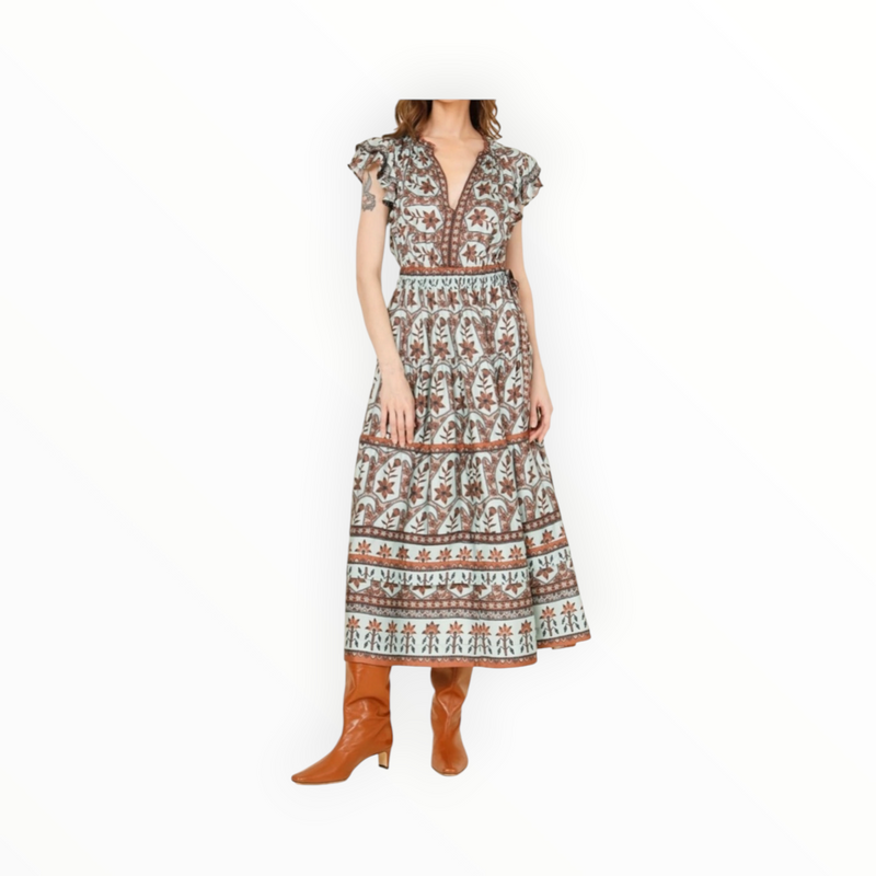 Omika Billie Midi Dress - Remy Sage
