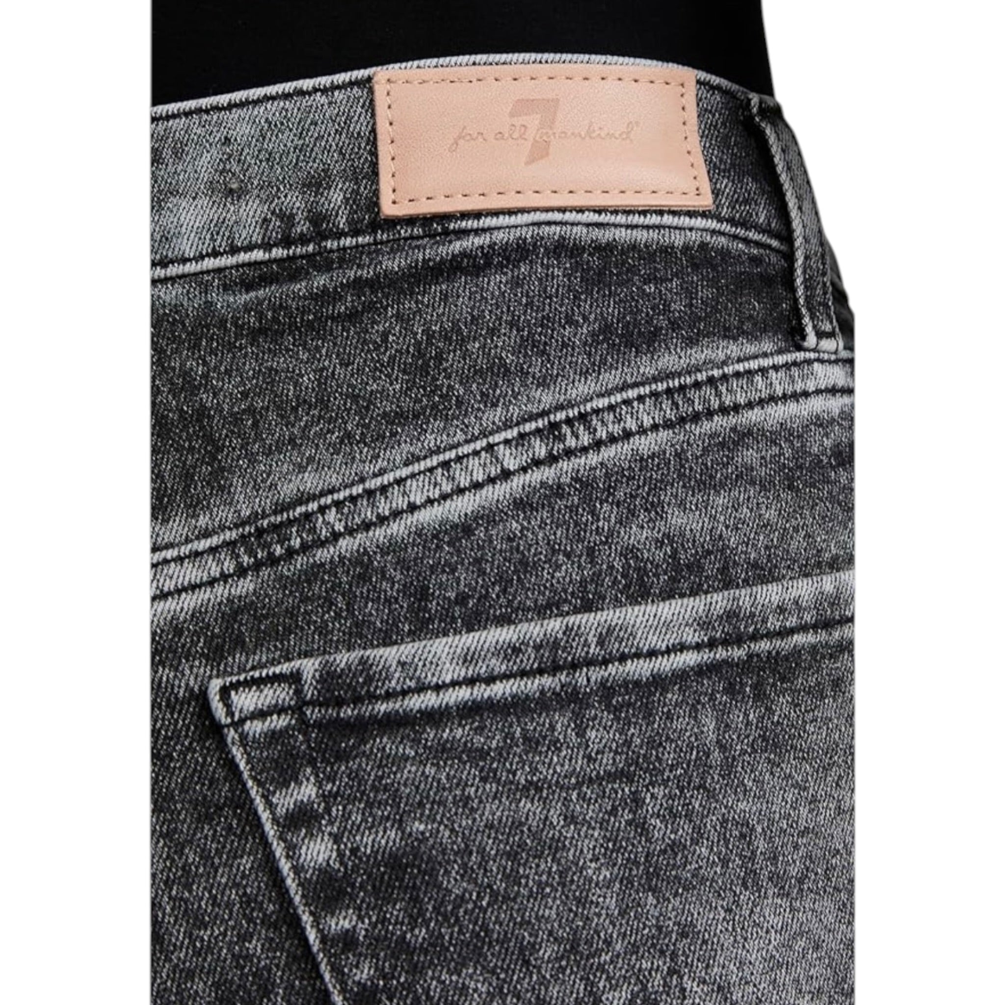 7 For All Mankind Luxe Vintage High Rise Cropped Straight - Felix