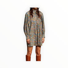 Carolina K Irina Dress - Paisley Blue