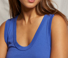 perfectwhitetee Khara Tank - Violet Blue