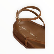 Loeffler Randall Sonny Suede Platform Sandals - Cacao