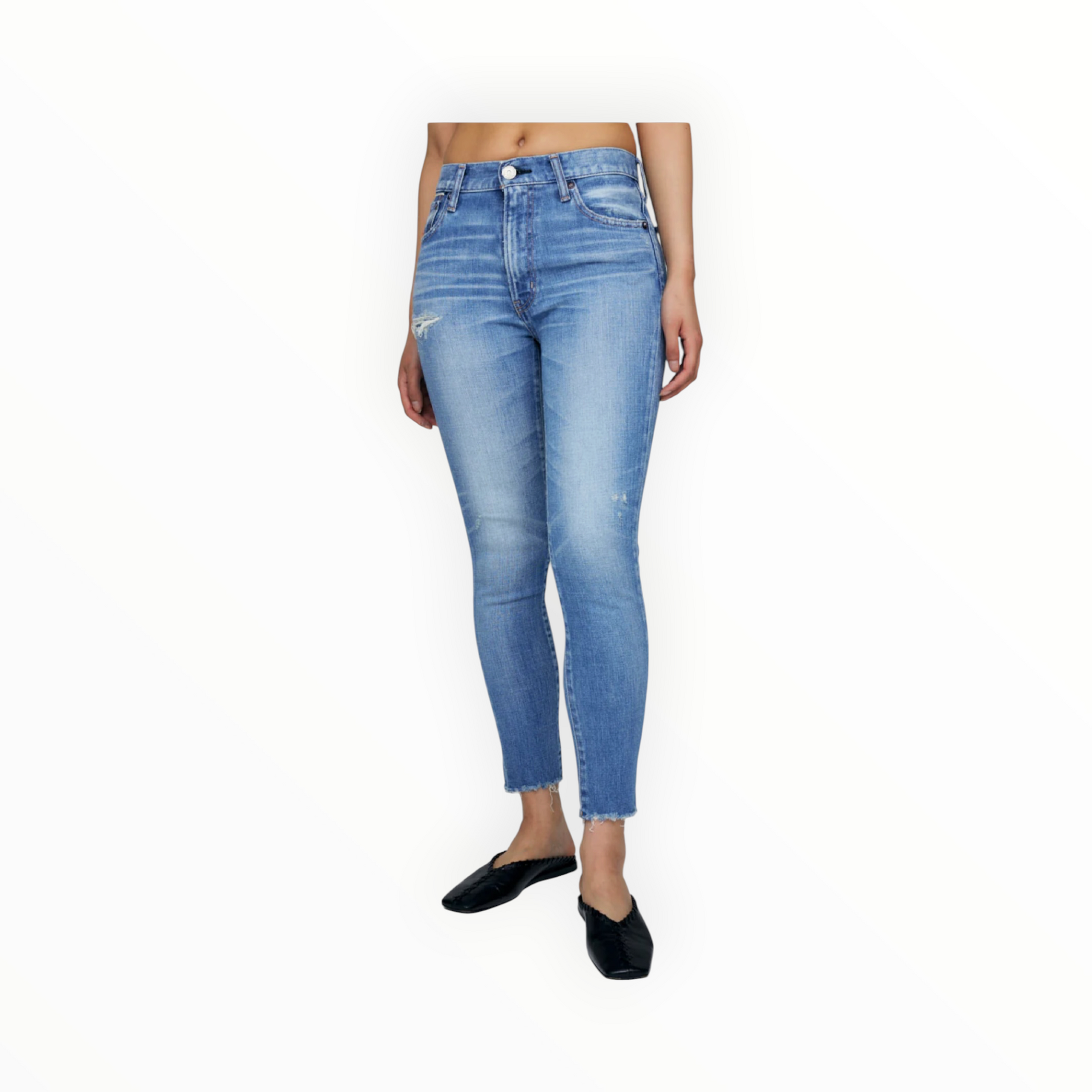 Moussy Vintage Hammond Skinny Jeans - Blue