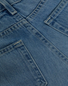 L’Agence Nevia Slouchy Straight-Leg Jean - Zion Destruct