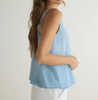Bella Dahl Button Front Cami - Light Riviera Wash