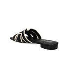 Bibi Lou Holly Crochet Sandal - Black/White