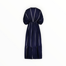 lemlem Laila Plunge Dress - Nunu Navy