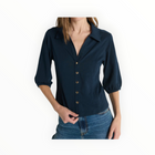 Nation Ltd Shannon Top - Navy Night Sky