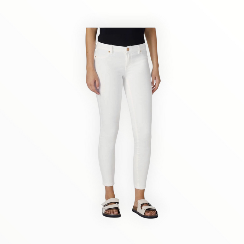 Blank NYC Great White Low Rise Skinny - White