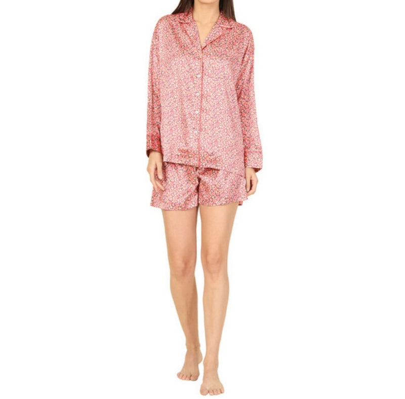 Omika PJ Short Set - Felice Poppy